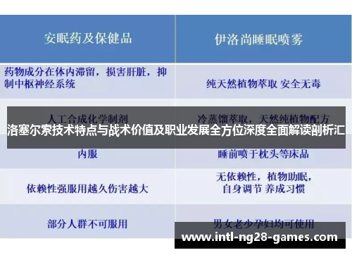 洛塞尔索技术特点与战术价值及职业发展全方位深度全面解读剖析汇 洛塞尔索技术特点与战术价值及职业发展全方位深度全面解读剖析汇